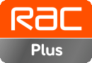 RAC Plus orange logo