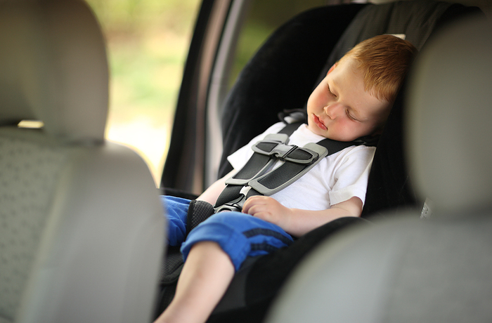 Child in car seat