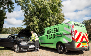 Greenflag van
