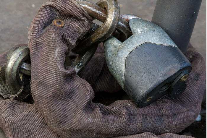 motorbike security lock