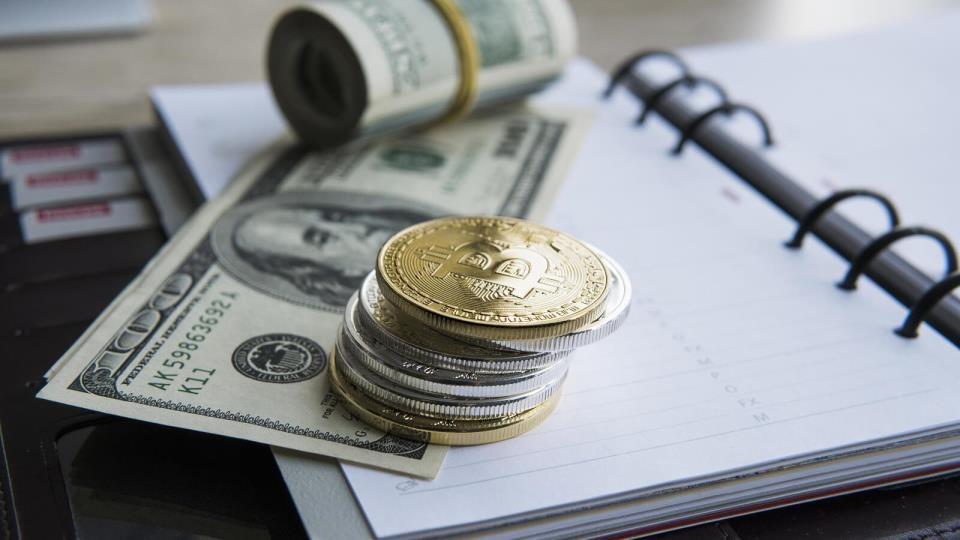 An example of a potential Bitcoin exchange, using imitation coins.