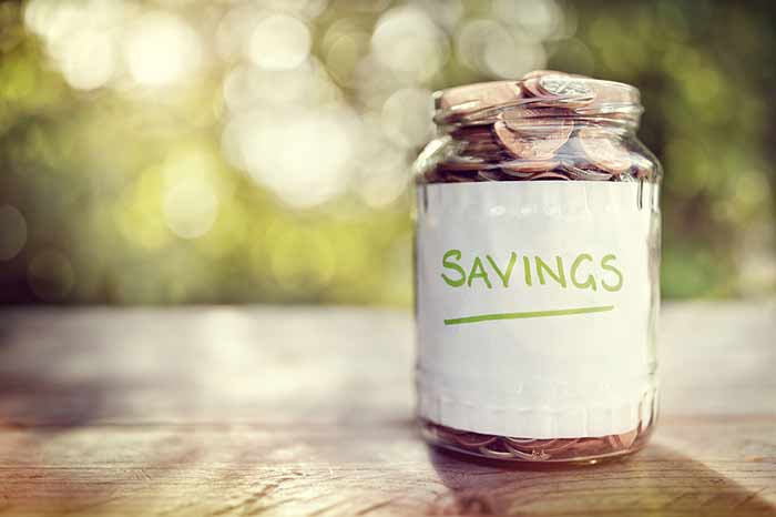 Savings jar