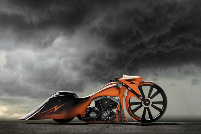 cool modified bike