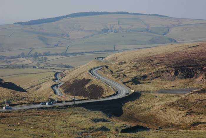 Cat and fiddle road