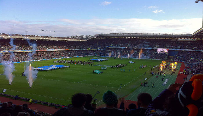 Murrayfield edinburgh scotland rugby