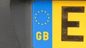 Car number plate 