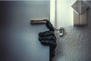 Someone attempts to burgle a home