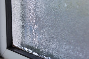 Condensation in the home with signs of damp