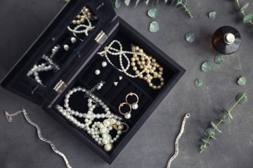 A box with high value items