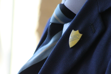 Close up of school uniform