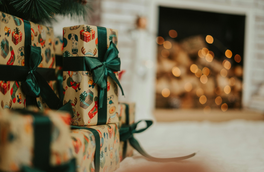 Christmas gifts under the tree