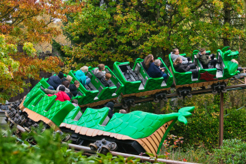 small green rollercoaster 