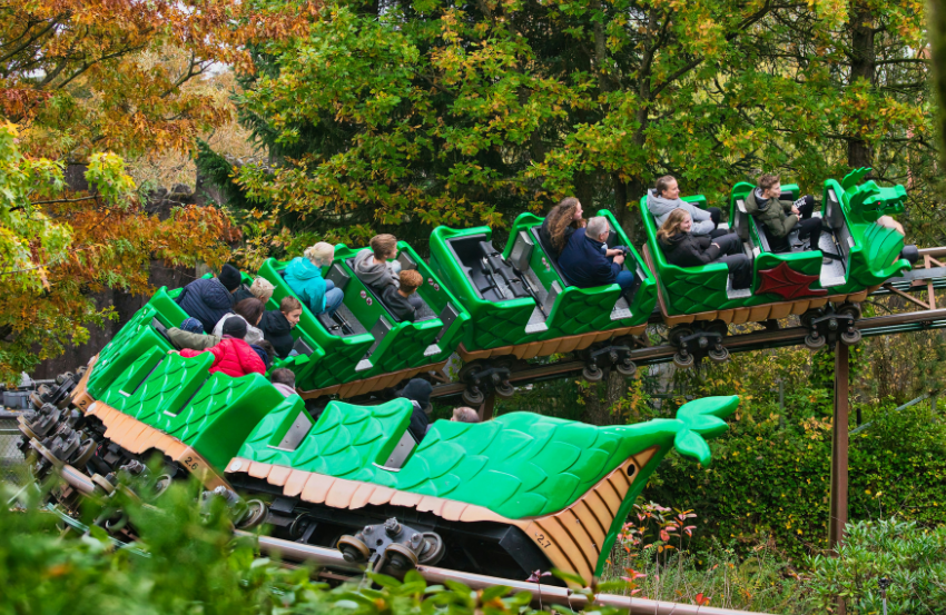 small green rollercoaster