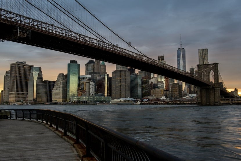 A view of New York