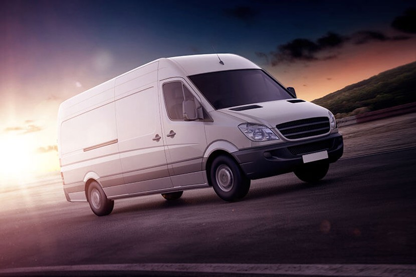 second hand van driving