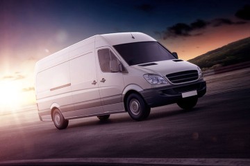 second hand van driving