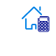 Icon of a house and calculator