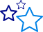 Illustrated stars icon