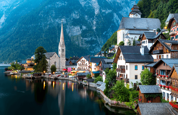Image of Austrian town
