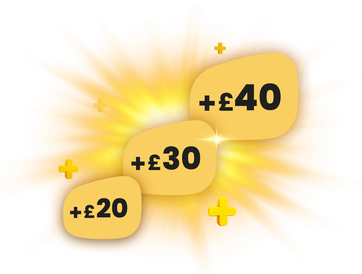 Rewards plus 20 30 40 pound image