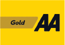AA gold logo