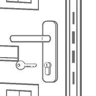 Key operated multi-point locking system
