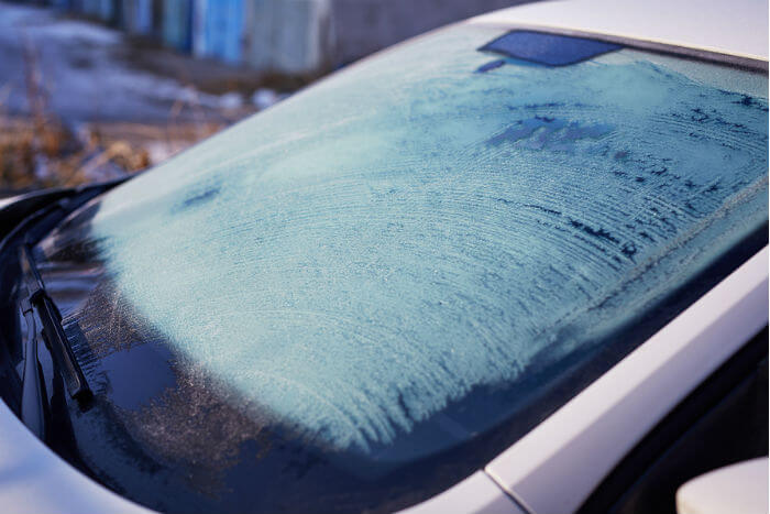 Frozen Windscreen