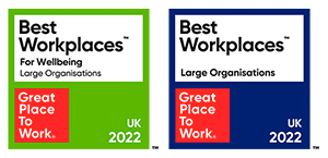Confused.com Best Places to work logos