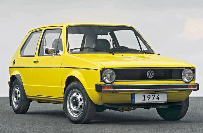 VW Golf history