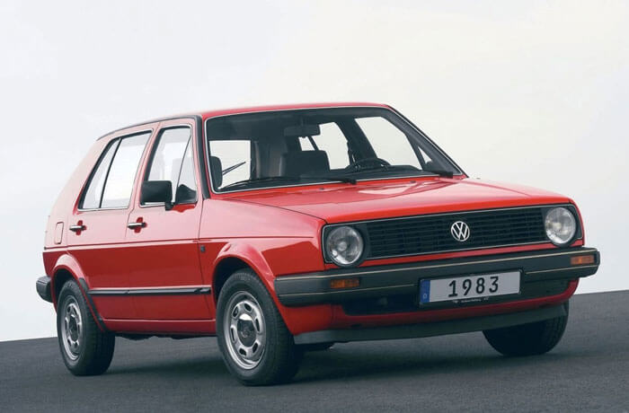 VW Golf history