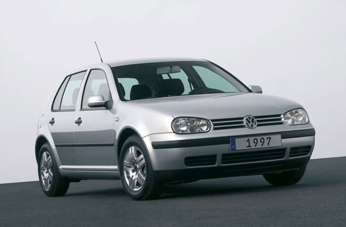 VW Golf history