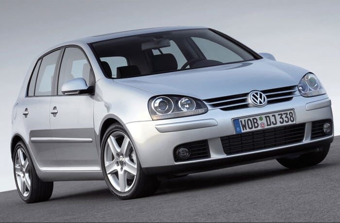VW Golf history