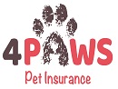 4Paws pet insurance logo