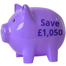 monthly save piggy bank
